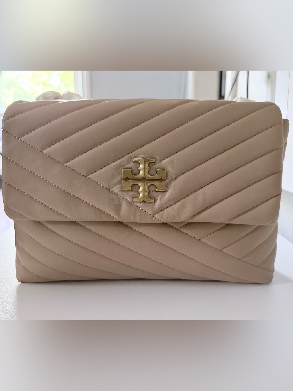 Tory Burch Kira Chevron Convertible Shoulder Bag (Medium size)